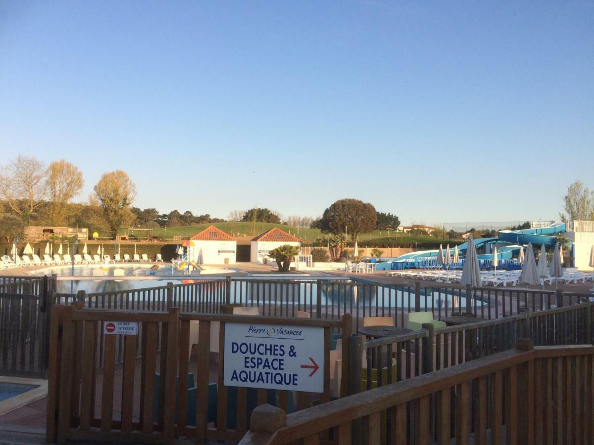 Appartement 2 Pieces Port-Bourgenay 31M2 - Acces Piscine Inclus Talmont-Saint-Hilaire Luaran gambar